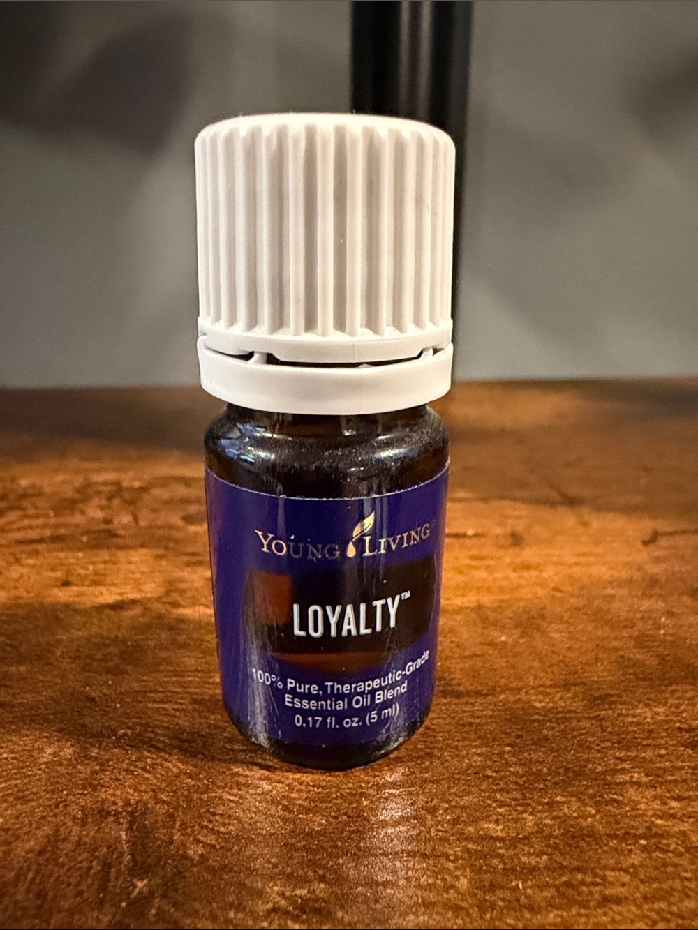 Young Living Loyalty Serum Bottle - Blue and White